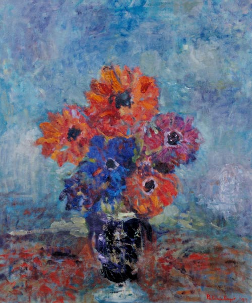 Anemones, 1998 (oil on canvas)  from Patricia  Espir