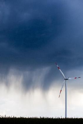 Windräder in Jacobsdorf