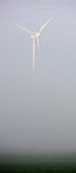 Windrad im Nebel from Patrick Pleul