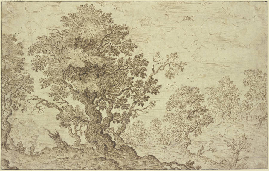 Landscape with trees from Paul Bril