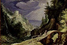 Landscape with Tivoli. from Paul Bril