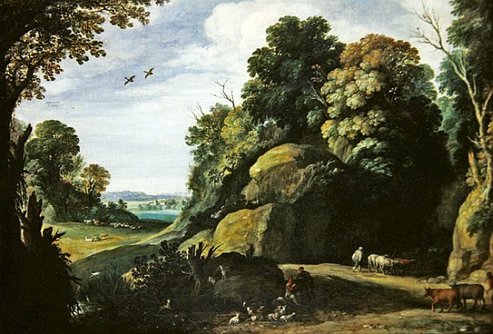Landscape from Paul Brill or Bril