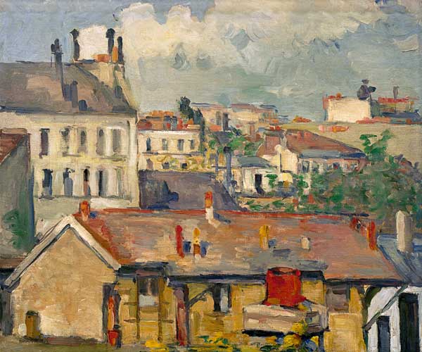 Les toits from Paul Cézanne