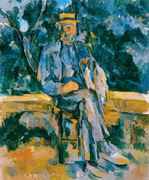 Sedentary man from Paul Cézanne