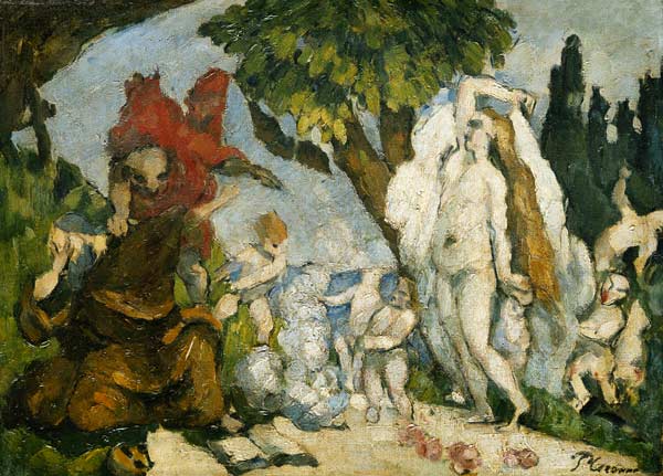 Die Versuchung des Heiligen Antonius (La Tentation de St from Paul Cézanne