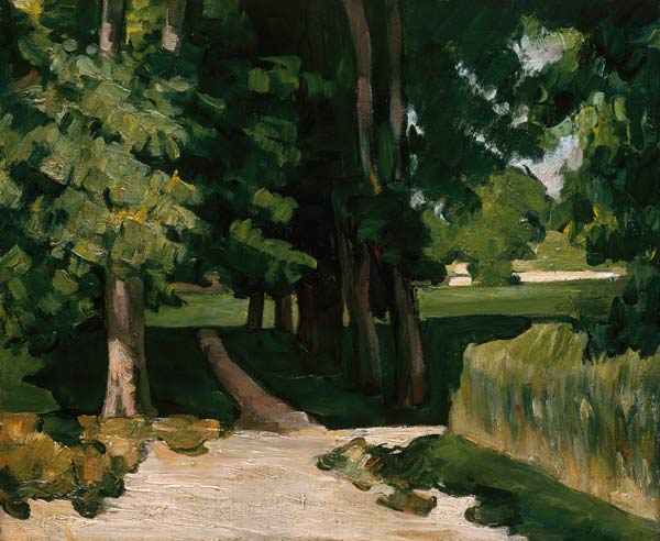 The Avenue at the Jas de Bouffan from Paul Cézanne