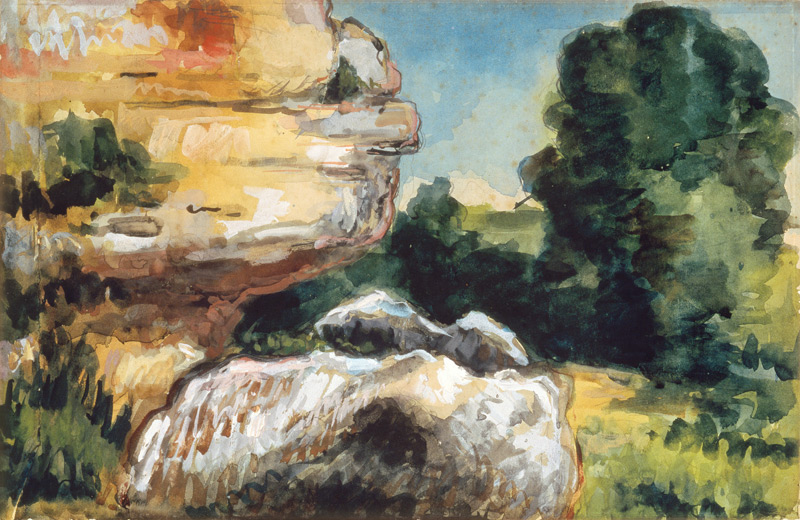 Rocks from Paul Cézanne