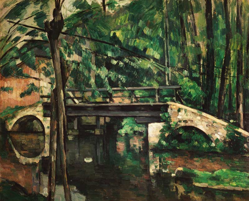 The bridge in Maincy. from Paul Cézanne