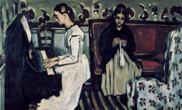 Girl at the Piano (Overture to Tannhauser) from Paul Cézanne