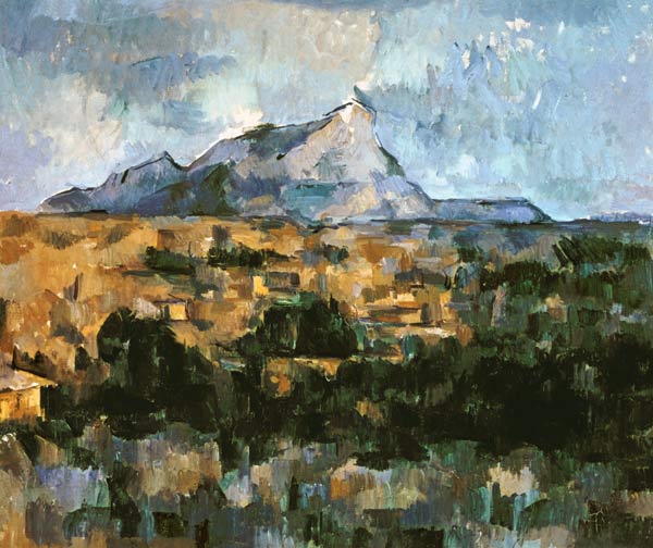 Mont Sainte Victoire from Paul Cézanne