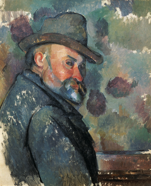 Self-Portrait in a Hat from Paul Cézanne