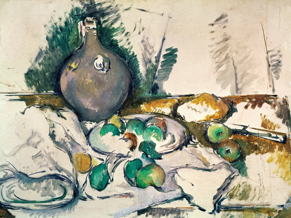 Still-life with Water-bottle from Paul Cézanne
