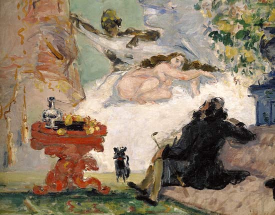 P.Cezanne / A Modern Olympia / 1873 from Paul Cézanne