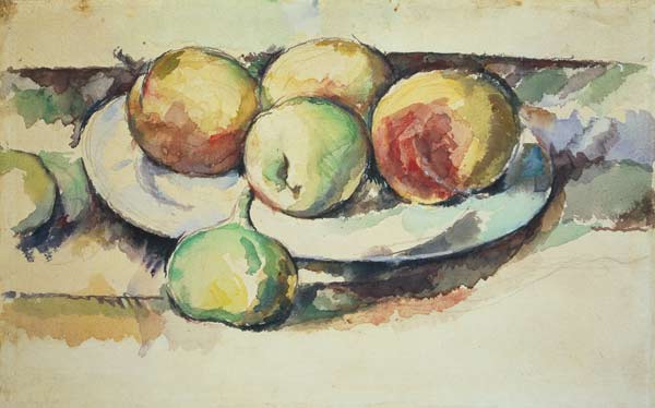 Still Life of Peaches and Figs from Paul Cézanne