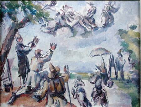 Apotheosis of Delacroix from Paul Cézanne