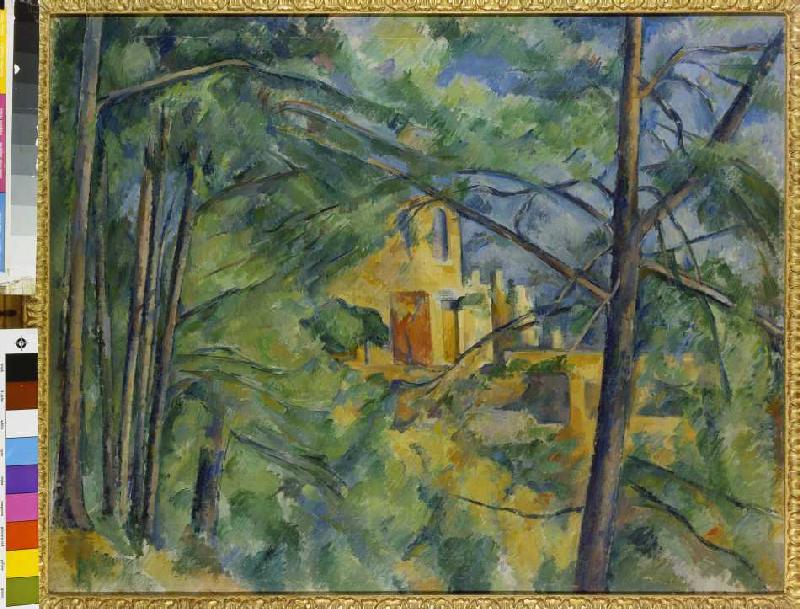 View of the Chateau Noir from Paul Cézanne
