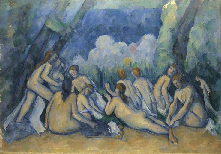 Bathers (Les Grandes Baigneuses) from Paul Cézanne