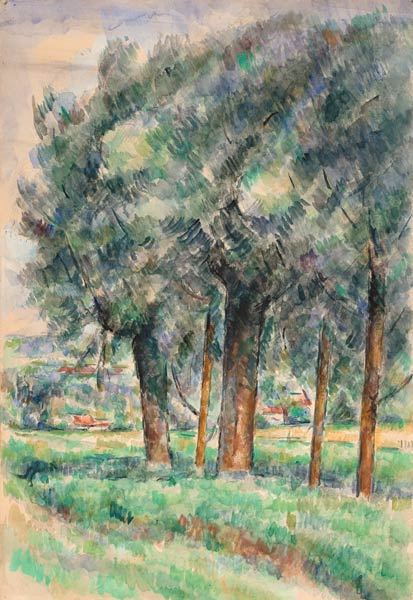 Group of Trees from Paul Cézanne