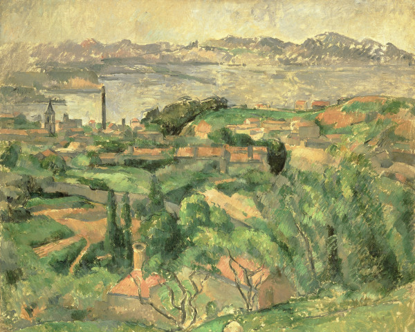 Bay of Marseille from Paul Cézanne