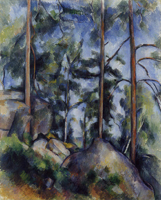 Pines and Rocks from Paul Cézanne