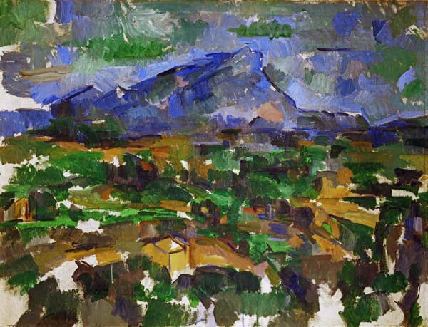 Mont Sainte Victoire from Paul Cézanne