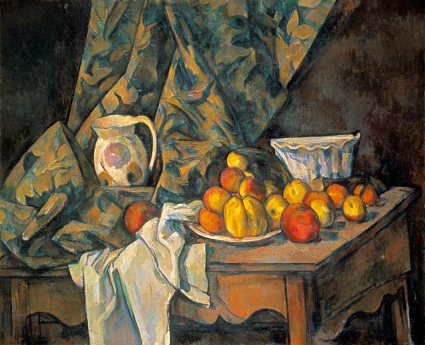 Still-life with apples from Paul Cézanne