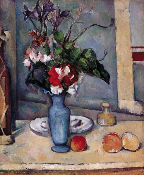 The Blue Vase from Paul Cézanne