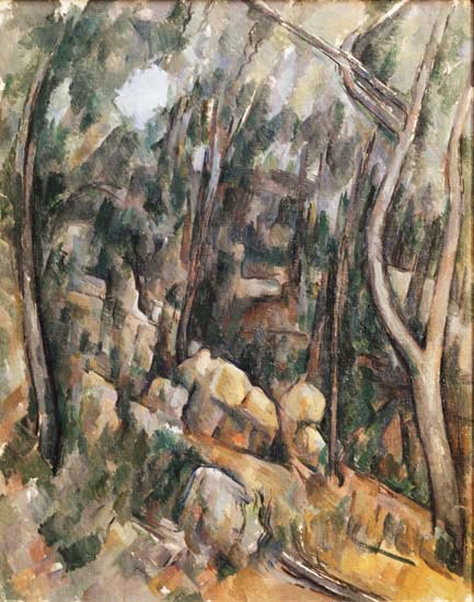 Dans le parc du Château Noir from Paul Cézanne