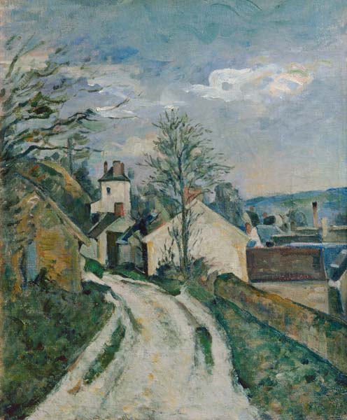 La maison du docteur Gachet à Auvers from Paul Cézanne