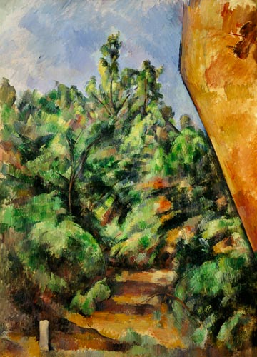 The red rock from Paul Cézanne
