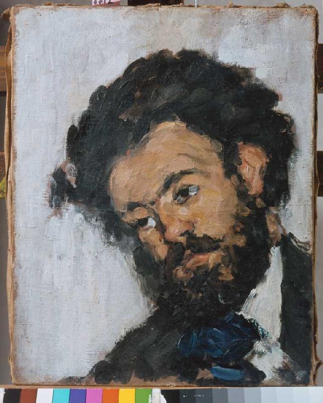 Fortuné Marion (black head) from Paul Cézanne