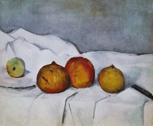 Fruit on a Cloth from Paul Cézanne