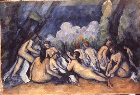 The Large Bathers from Paul Cézanne