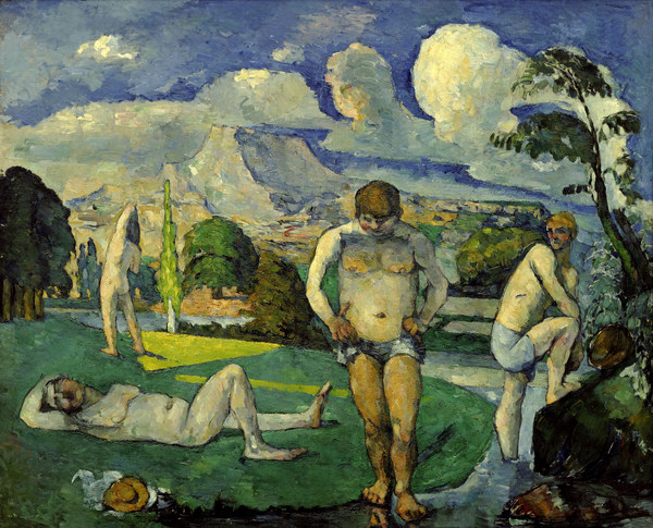 Les baigneurs au repos from Paul Cézanne