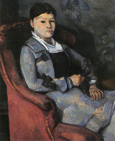 Madame Cezanne from Paul Cézanne