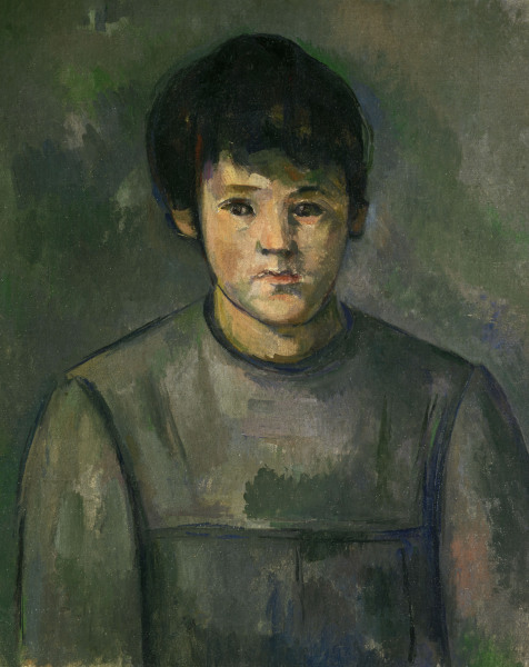 Portrait of a girl from Paul Cézanne
