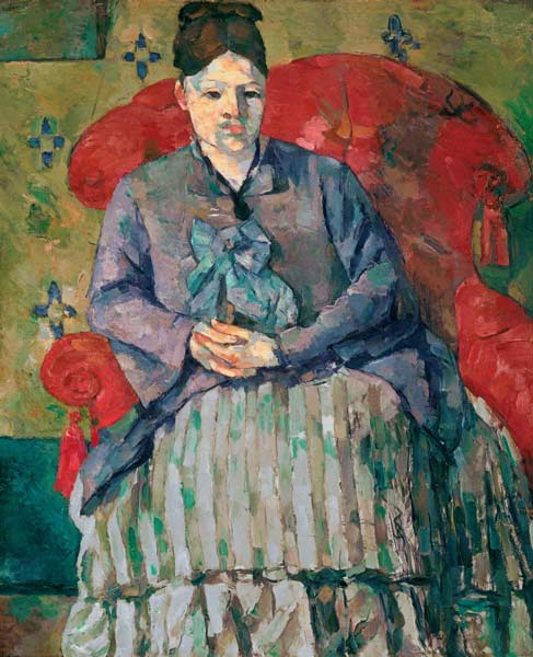 Portrait Madame Cezanne from Paul Cézanne