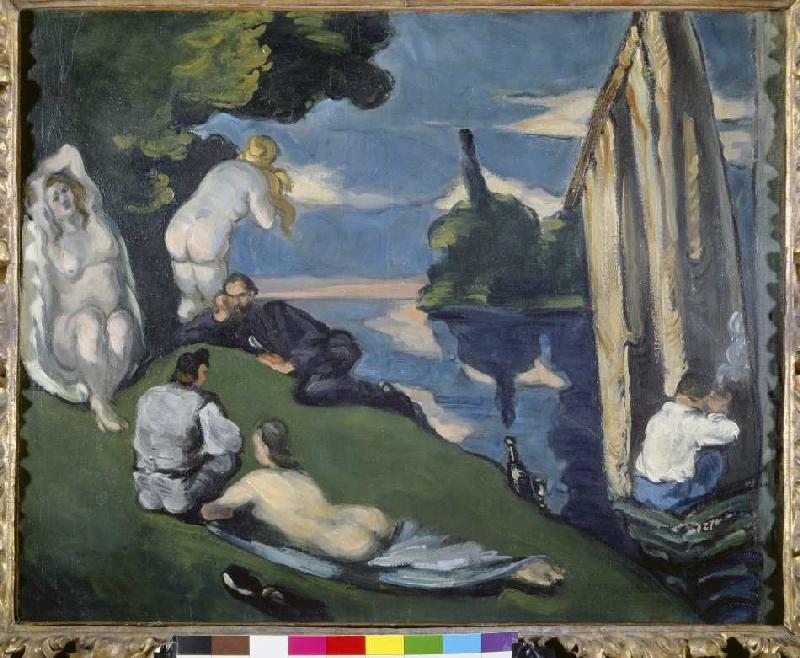 Pastoral (or: Idyll) from Paul Cézanne
