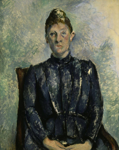 Paul Cezanne, Portrait Madame Cezanne from Paul Cézanne