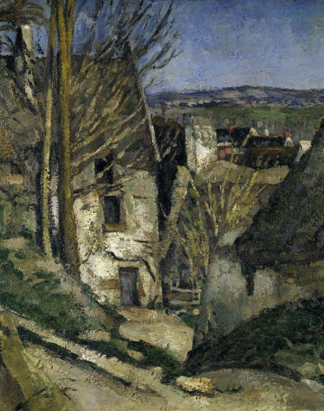 P.Cezanne / House of the hanged / Detail from Paul Cézanne