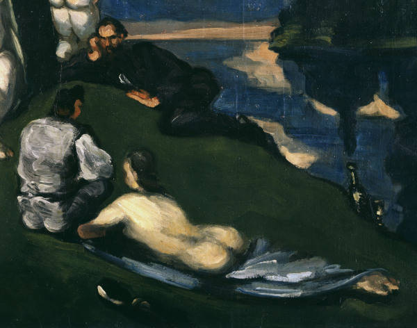P.Cezanne / Pastoral / Detail from Paul Cézanne