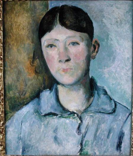 Portrait of Madame Cezanne from Paul Cézanne
