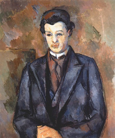 Portrait of the painter Alfred Hauge from Paul Cézanne