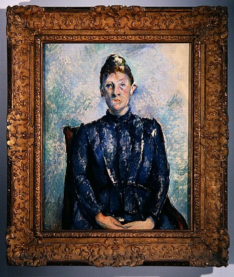 Portrait of Madame Cezanne, c.1890 from Paul Cézanne