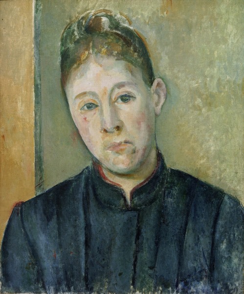 Portrait o.Madame C?Šzanne from Paul Cézanne