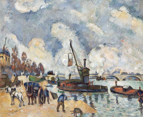 Quai de Bercy, Paris from Paul Cézanne