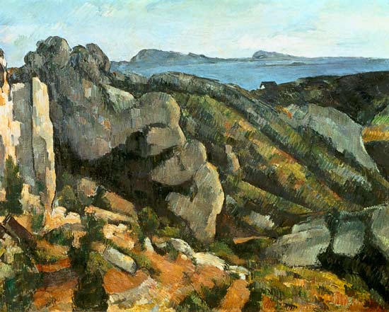 Rocks at L'Estaque from Paul Cézanne