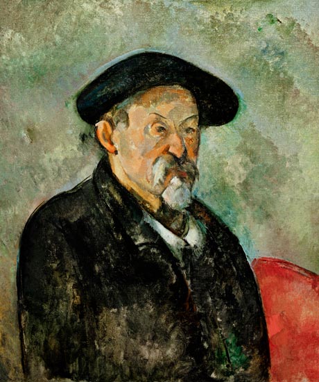 Self portrait I from Paul Cézanne