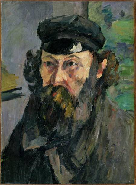 Self Portrait in a Casquette from Paul Cézanne