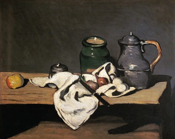 Still Life with a Kettle from Paul Cézanne